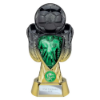 Tournament Heavyweight Green Shirt Carbon Black &Gold 220mm