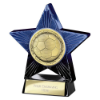 Superstar Football Award Blue & Black 110mm