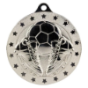 Cascade Stars Football Medal Silver 50mm