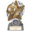 The Stars Football Plaque Award Silver & Gold 130mm