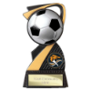 Mania Tower Football Award Carbon Black & Gold 130mm