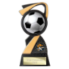 Mania Tower Football Award Carbon Black & Gold 155mm