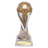 Tempest Football Award Antique Silver & Gold 150mm