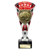 Cobra Star Cup Football Goal Keeper Silver & Red 210mm