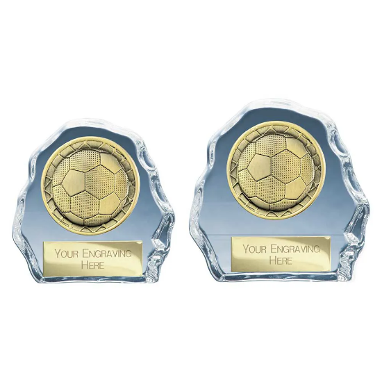 Superstars Sub Zero Football Glass Award
