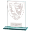 Millennium Football Jade Glass Award 80mm