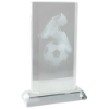 Motivation Football Crystal Award 165mm  (20mm Width)