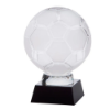 Empire 3D Football Crystal Award 270mm (200mm Width)