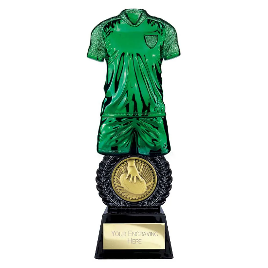 Intensity Rugby Award Green & Carbon Black 260mm