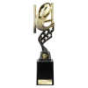 Innov8 Rugby Plastic Trophy Gold & Black 275mm