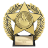 Emperor Star Rugby Plaque Gold 120mm