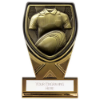 Fusion Cobra Rugby Shirt Plaque Award Black & Gold 110mm