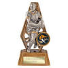 Immense Rugby Award Antique Gold & Silver 130mm