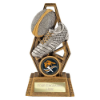 Immense Rugby Award Antique Silver & Gold 130mm