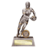 Stormer Rugby Female Award Antique Silver & Gold  190mm