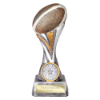 Tempest Rugby Award Antique Silver & Gold 150mm