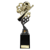 Innov8 Cricket Plastic Trophy Gold & Black 250mm