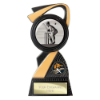 Mania Tower Cricket Award Carbon Black & Gold 155mm