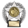 Emperor Star Cricket Plaque Silver 120mm