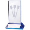 Davenport Darts Crystal Award 110mm  (40mm Width)