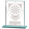 Millennium Darts Jade Glass Award 110mm