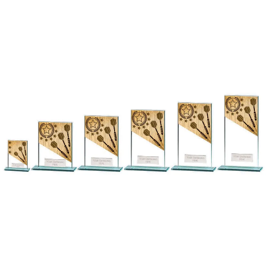 Mustang Darts Jade Glass Award