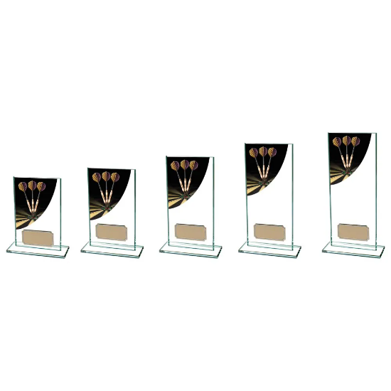 Colour Curve Darts Jade Glass Award