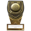 Fusion Cobra Pool Plaque Award Black & Gold 110mm