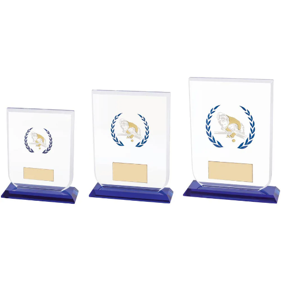 Gladiator Pool Snooker Glass Award