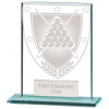 Millennium Snooker Jade Glass Award 110mm