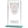 Millennium Snooker Jade Glass Award 160mm