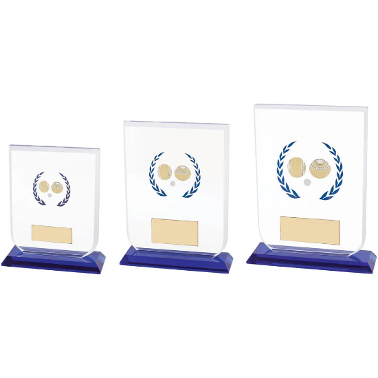 Gladiator Lawn Bowls Glass Award