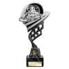 Innov8 Go Kart Plastic Trophy Silver & Black 230mm