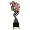 Innov8 Motorsport Plastic Trophy Bronze & Black 230mm