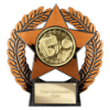Emperor Star Boxing Plaque Bronze 120mm