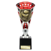 Cobra Star Cup Boxing Silver & Red 230mm