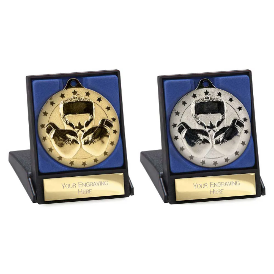 Cascade Stars Boxing Medal & Box