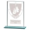 Millennium Boxing Jade Glass Award 125mm