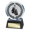 Emperor Boxing Crystal Award 125mm