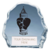 Mystique Boxing Glass Award 75mm