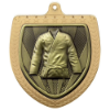 Cobra Martial Arts Gee Shield Medal Gold 75mm