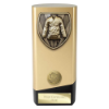 Prime Cobra Martial Arts Award Gold & Black 160mm