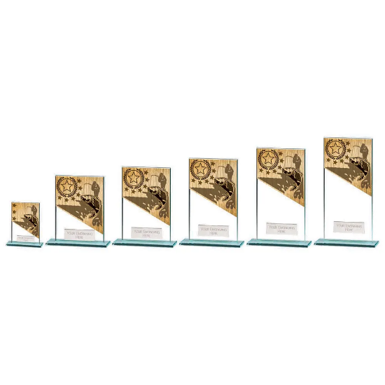 Mustang Fishing Jade Glass Award