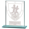 Millennium Running Jade Glass Award 110mm