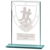 Millennium Running Jade Glass Award 125mm