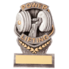 Falcon Power Lifting Plaque Award 105mm