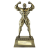The Classic Strongman Award Metallic Antique Gold 270mm