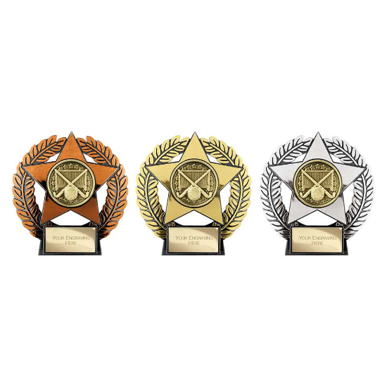 Emperor Star Hockey Plaque