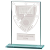 Millennium Hockey Jade Glass Award 125mm