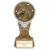 Ikon Tower Equestrian Award Antique Silver & Gold 150mm
